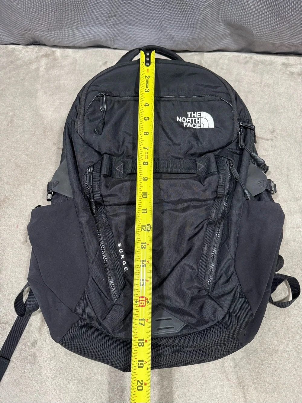 The North Face Black Surge Backpack